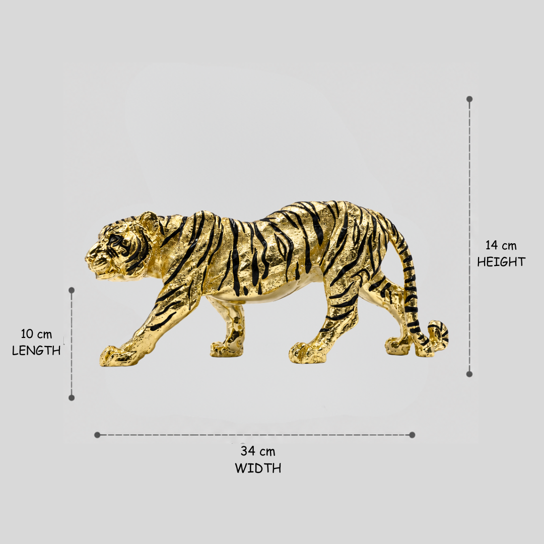 Tiger Sculpture Statue, Tiger Statue for Home & Office Decoration