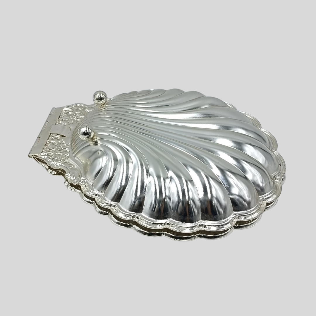 Sea Shell Platter Silver