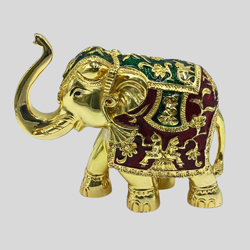 Multitone Gajanth Lakshmi Upward Trunk Elephant Statue
