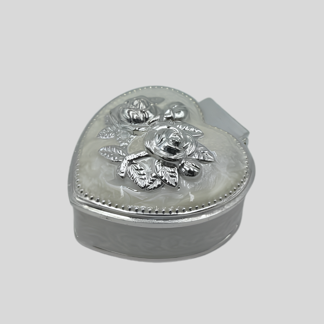 Butterfly Jewelry Box Scroll Pattern Floral Butterfly Jewelry Box Four Feet Keepsake Case Decorative, Green|Home