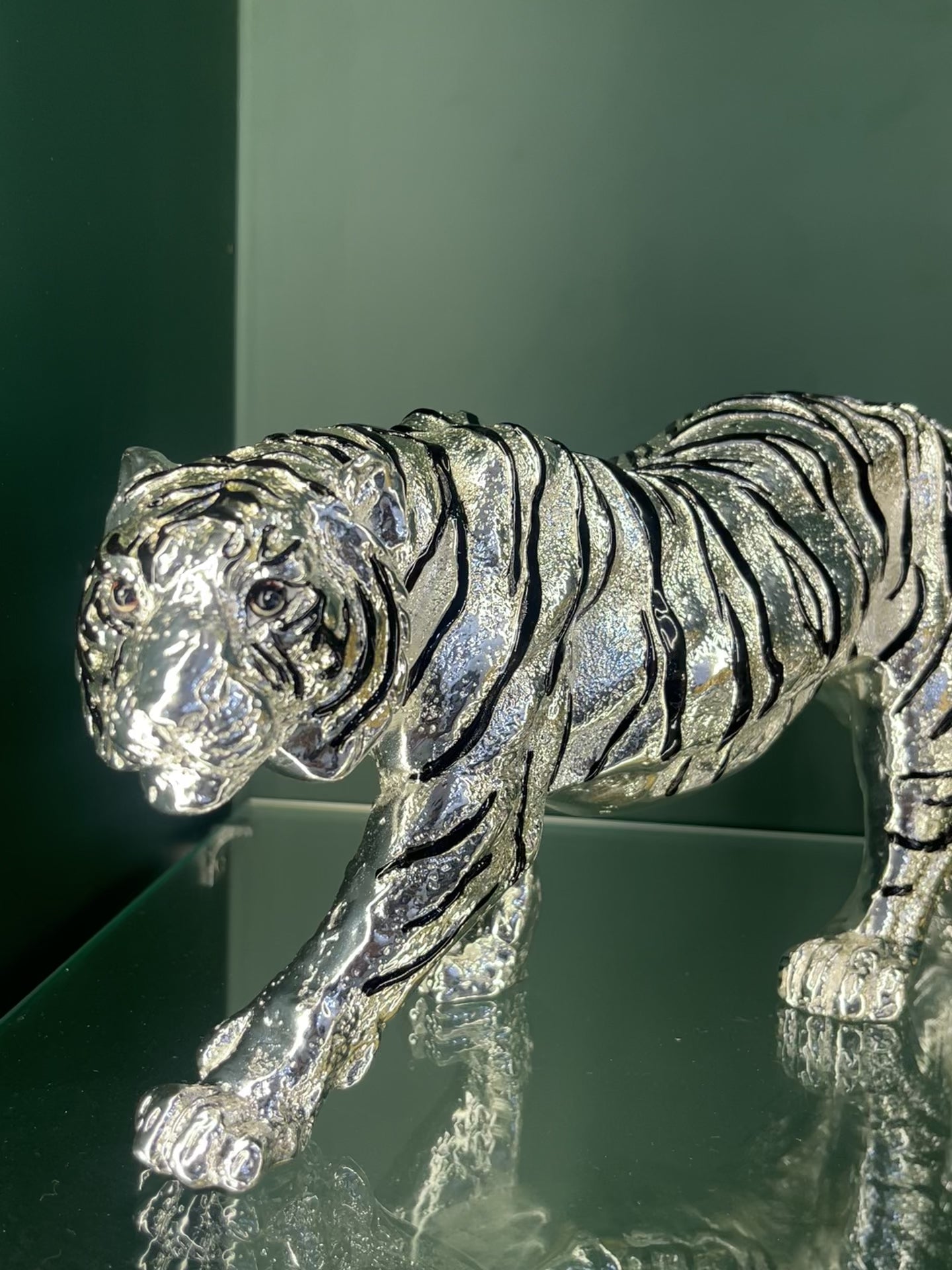 Tiger Sculpture Statue, Tiger Statue for Home & Office Decoration