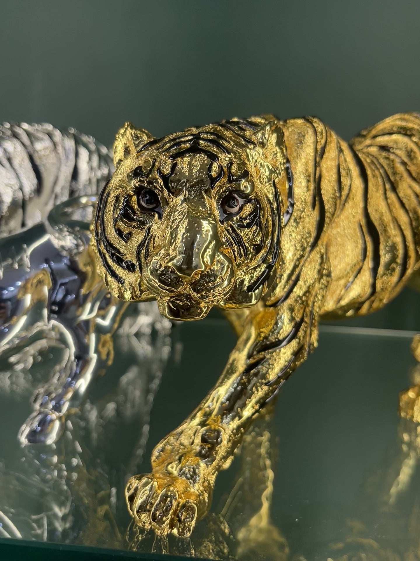 Tiger Sculpture Statue, Tiger Statue for Home & Office Decoration